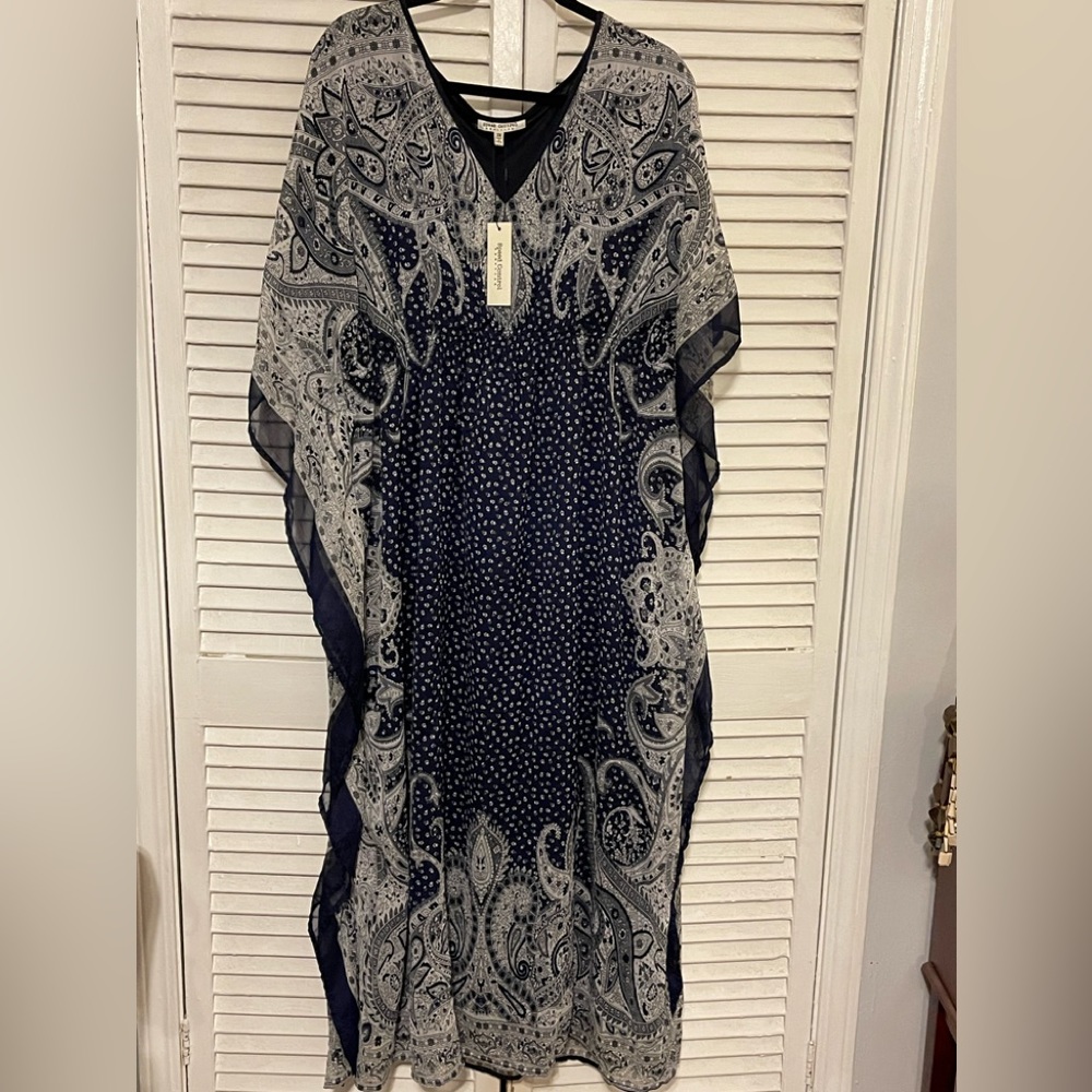 Speed Control black SS maxi dress 3x NWT